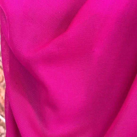 XSCAPE One Shoulder Evening Gown with Jewel Shoulder Embellishment Size 4 - Picture 5 of 13